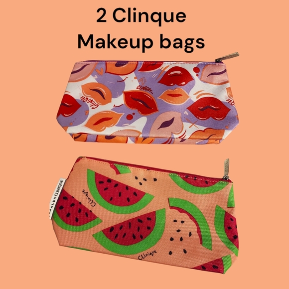 Clinique Handbags - 🔴 Red Dot Item 🔴  2 Clinique  makeup bags